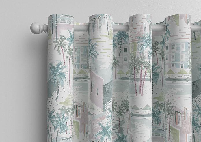 Sunset Boulevard, Watercolour - Made to Measure Curtain - Image 12